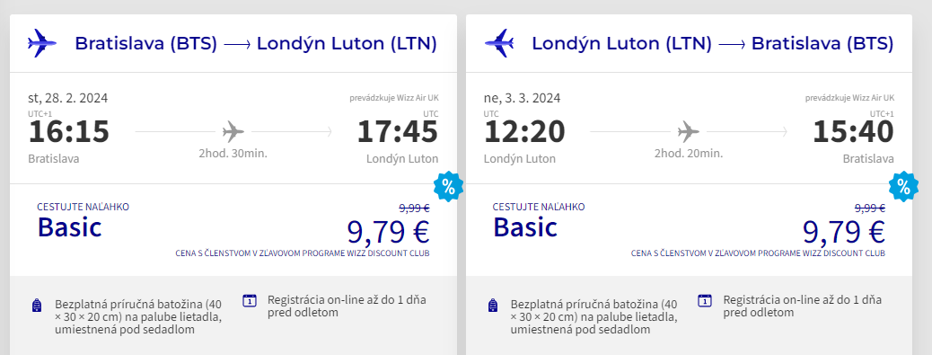 ANGLICKO - Londýn z Bratislavy s letenkami aj na predĺžený víkend od 20 eur