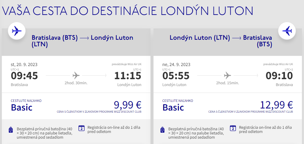 ANGLICKO - Londýn z Bratislavy s letenkami aj na predĺžený víkend od 23 eur