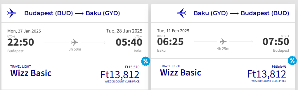 AZERBAJDŽAN - Baku z Budapešti s letenkami od 67 eur