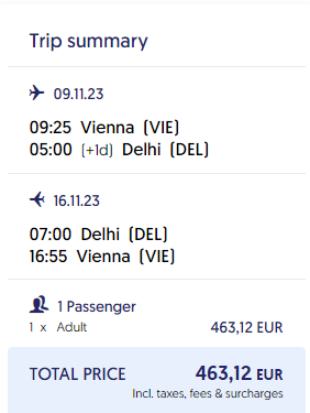INDIA - Dillí z Viedne s letenkami od 463 eur