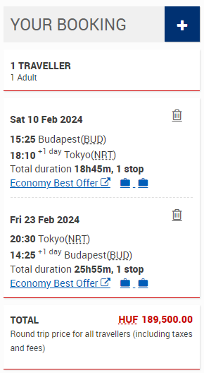 JAPONSKO - Tokio z Budapešti s letenkami od 499 eur