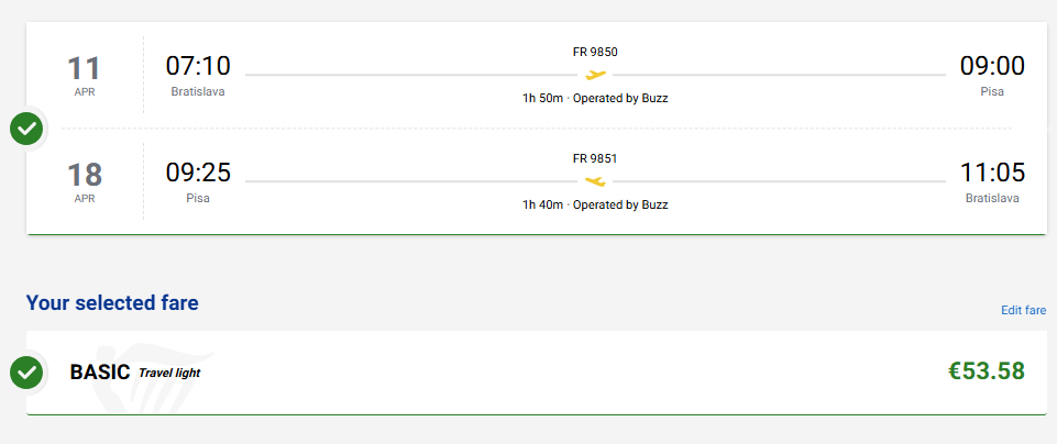 JARNÉ TOSKÁNSKO Z BRATISLAVY - Spiatočné letenky do Pise od 54€ eur