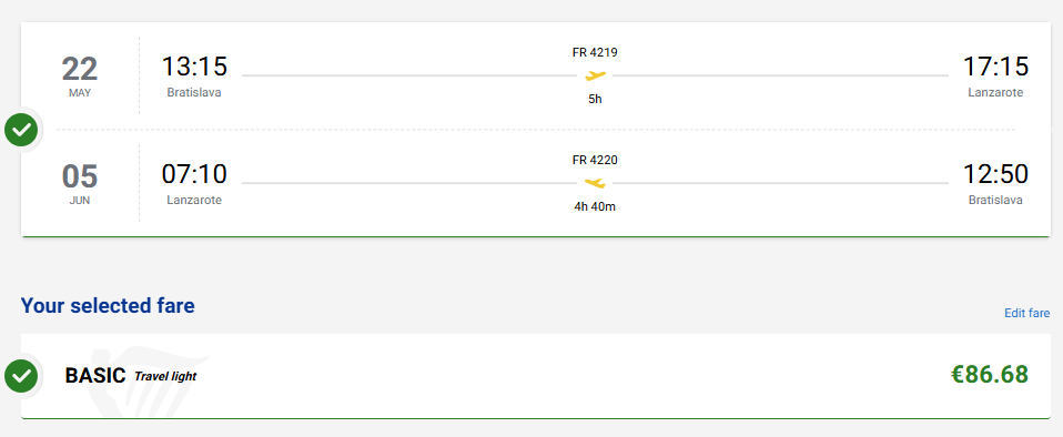 KANÁRSKE OSTROVY Z BRATISLAVY - Lanzarote s letenkami od 87 eur