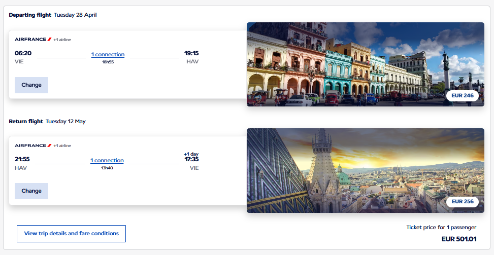 Kuba - Havana z Viedne s letenkami od 501 eur