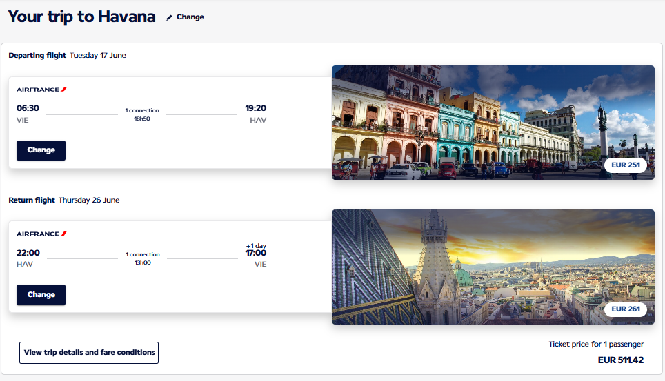 Kuba - Havana z Viedne s letenkami od 511 eur