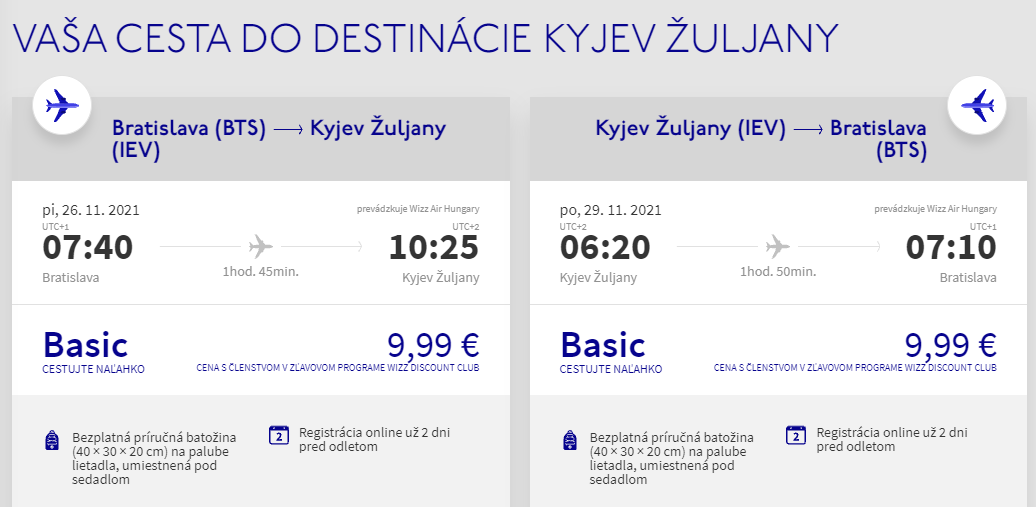 Kyjev z Bratislavy aj na predĺžený víkend s letenkami od 20 eur