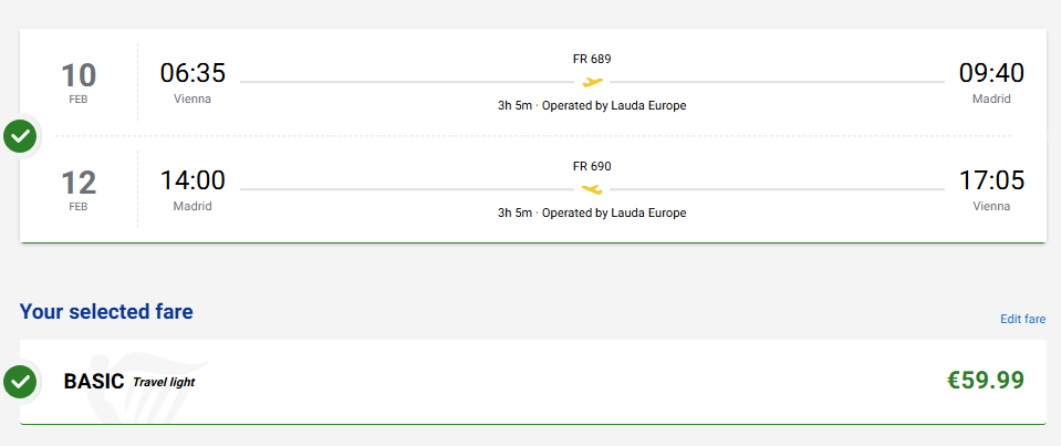 LETENKY DO ŠPANIELSKA - Madrid z Viedne začiatkom roka od 60 eur