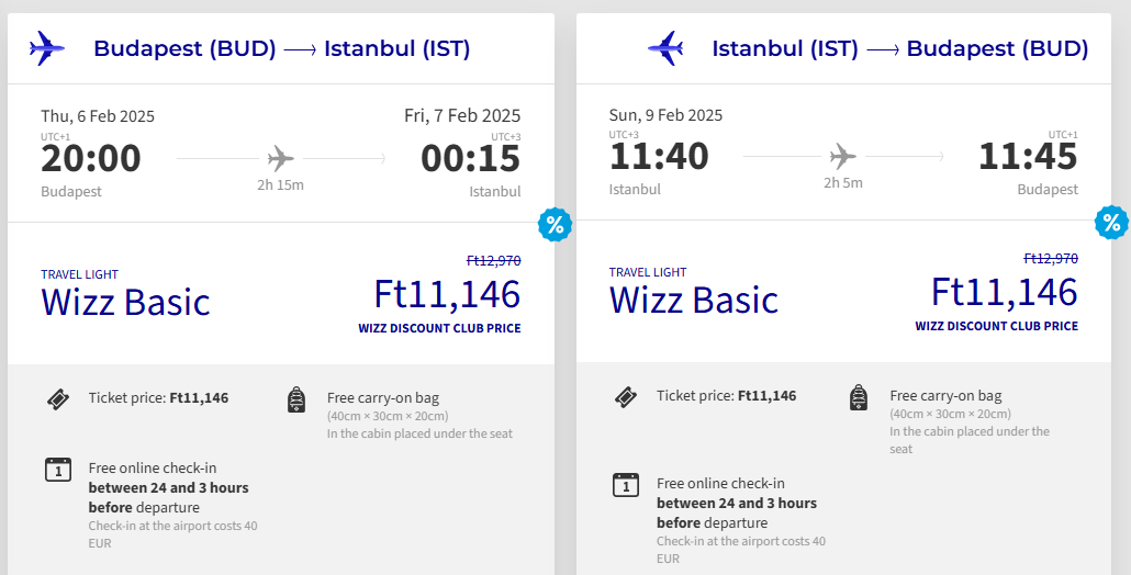 LETENKY DO TURECKA - Istanbul z Budapešti aj na predĺžený víkend od 54 eur