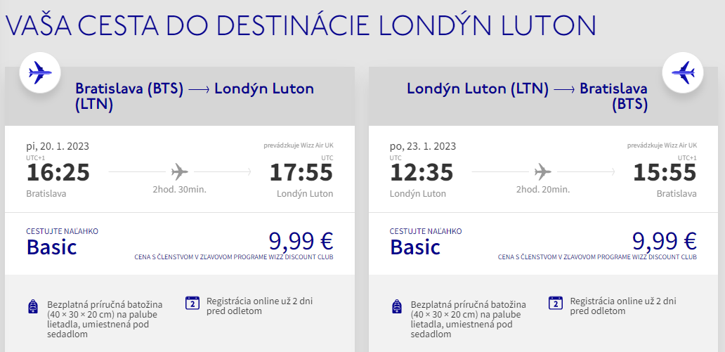 Londýn z Bratislavy nie len na predĺžený víkend s letenkami od 20 eur