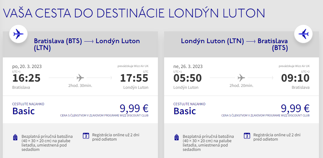Londýn z Bratislavy nie len na predĺžený víkend s letenkami od 20 eur