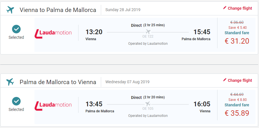 Mallorca z Viedne na prelome júla a augusta s letenkami od 67 eur