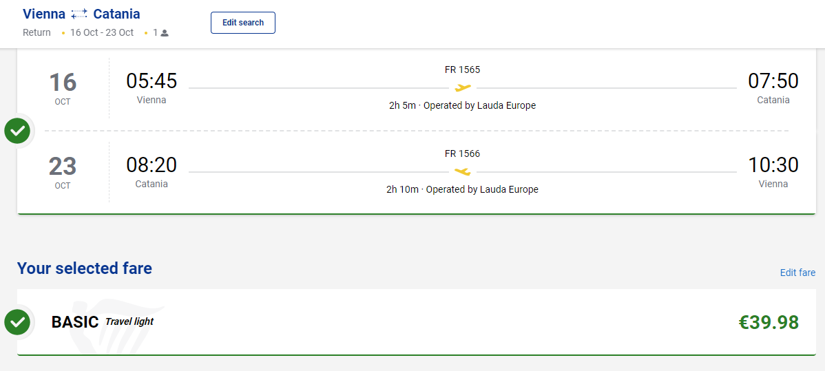 SICÍLIA - Catania z Viedne s letenkami od 40 eur